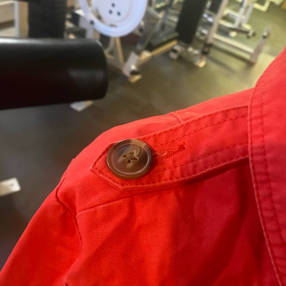 Red Double-Breasted Jacket - Picture 2 of 4